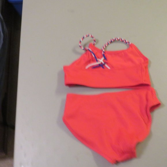 Red Art Clas 2 Pcs Justice Bikini Swimsuit Size L 10/12 - Picture 4 of 8